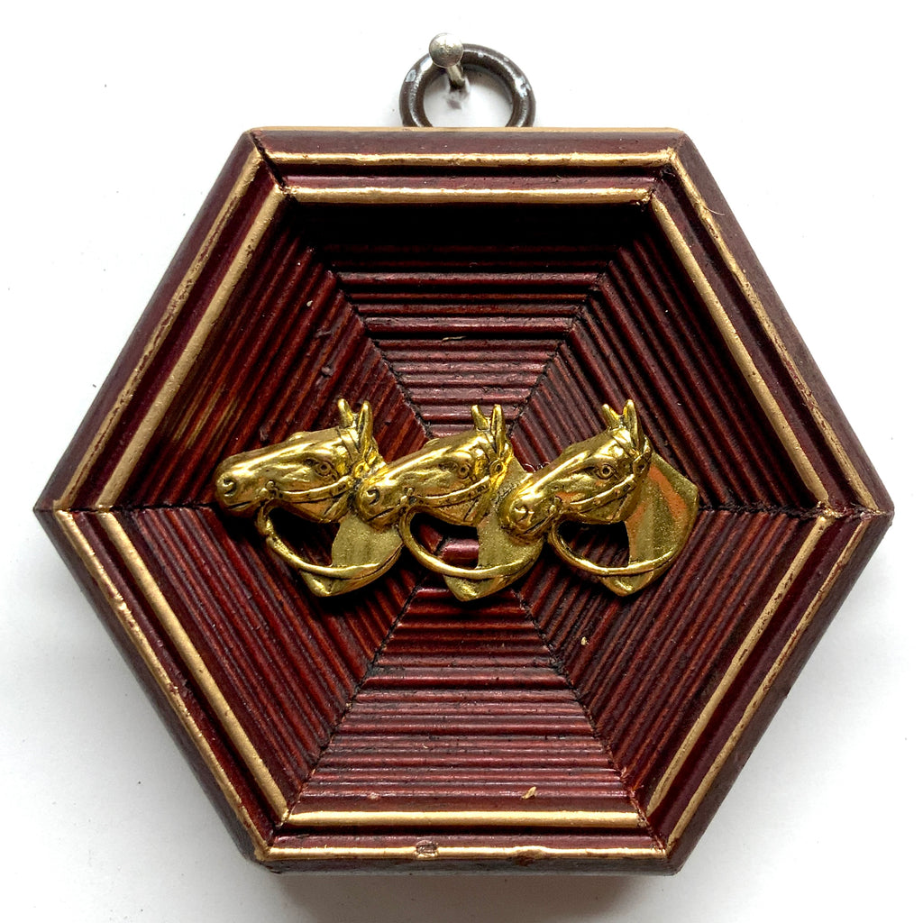 Painted Frame with Horses (3.5