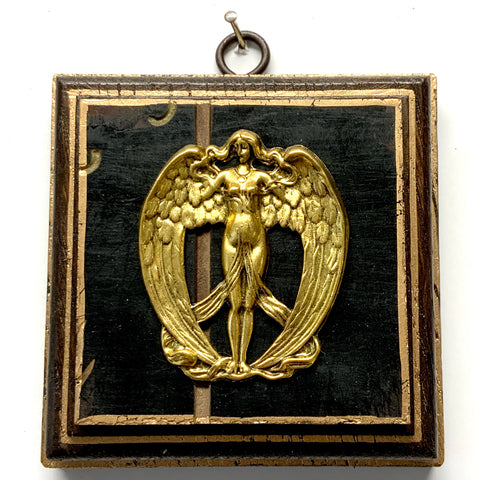 Wooden Frame with Angel on Coromandel (4