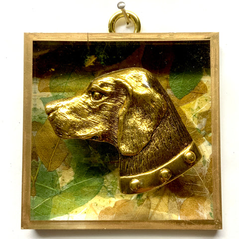 Acrylic Frame with Stately Dog / Slight Imperfections (3