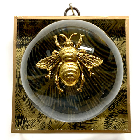 Acrylic Frame with Grande Bee on Acrylic Orb / Slight Imperfections (4