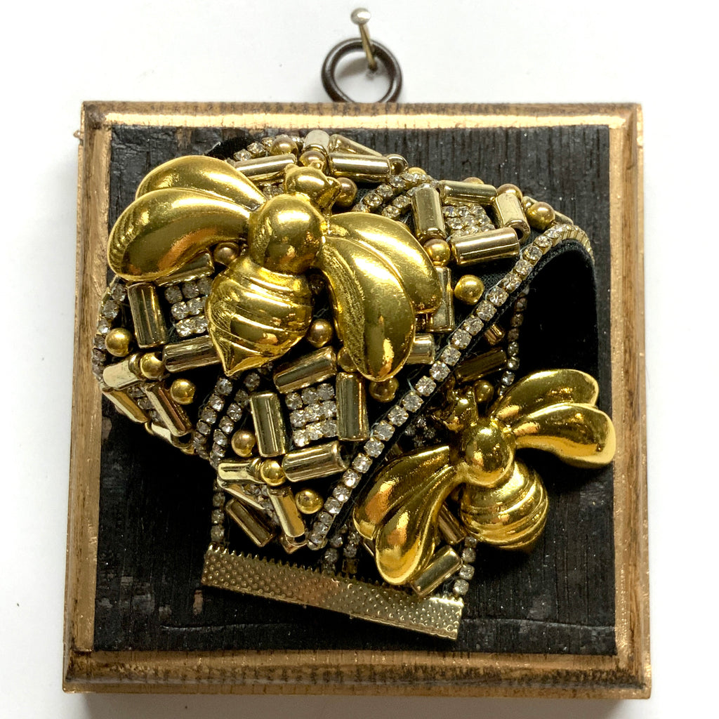 Bourbon Barrel Frame with Deco Bees on Bracelet (4