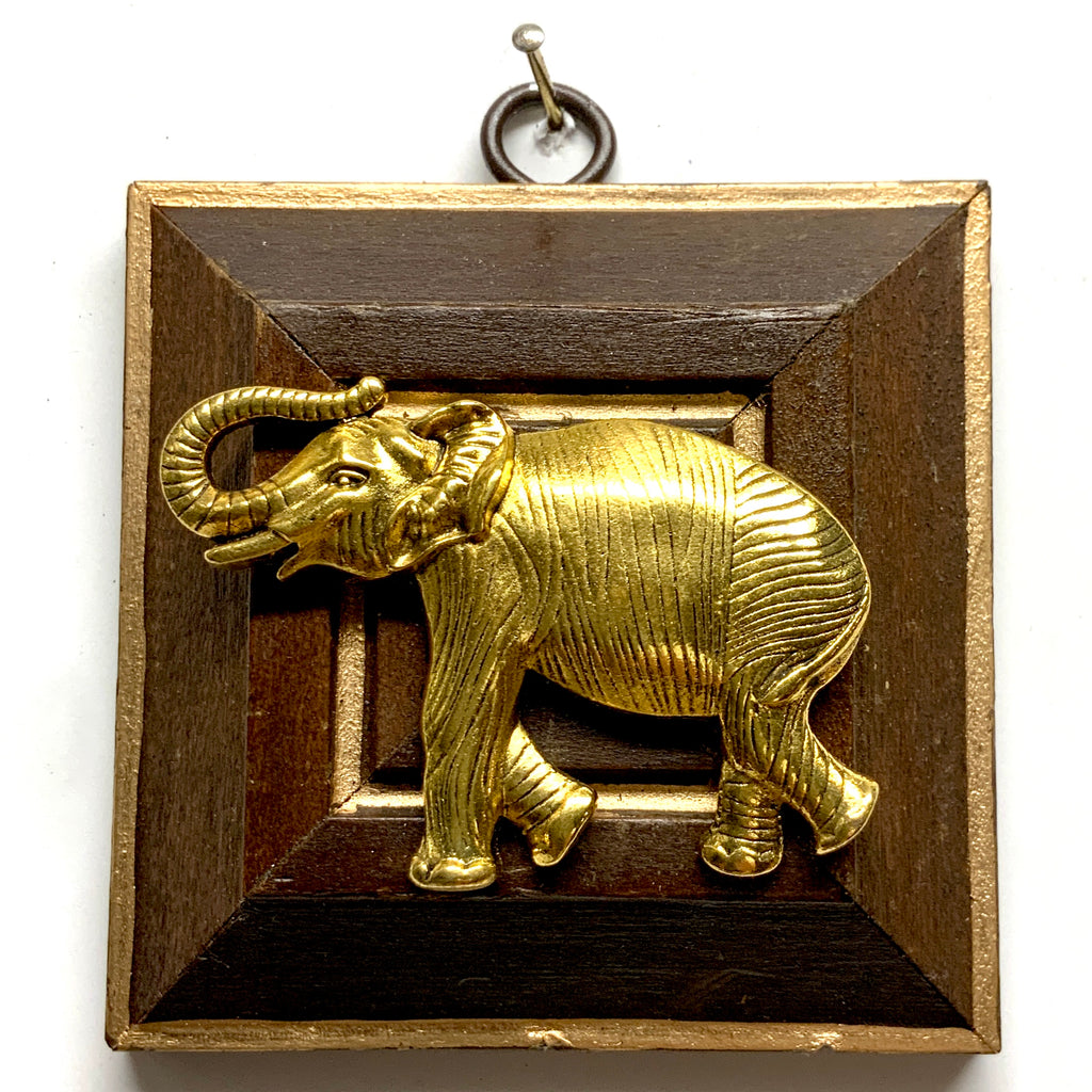Wooden Frame with Elephant (3.75