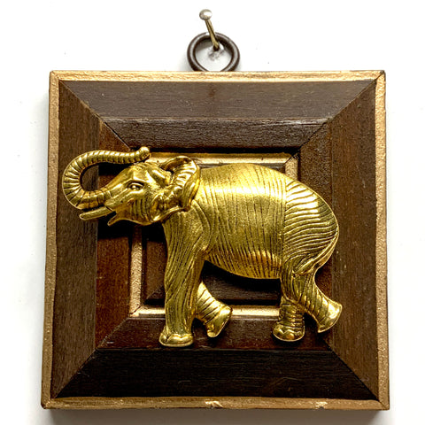 Wooden Frame with Elephant (3.75