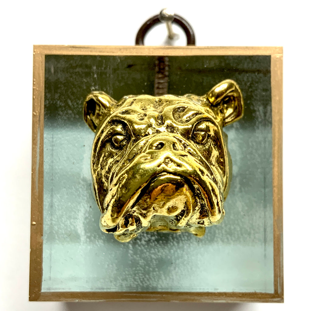 Acrylic Frame with Bulldog / Slight Imperfections (2