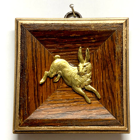 Wooden Frame with Hare (3.5