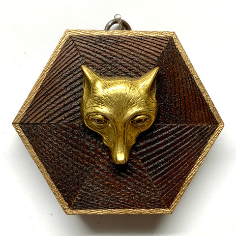 Wooden Frame with Fox (4