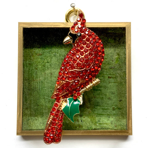 Acrylic Frame with Cardinal / Slight Imperfections (3
