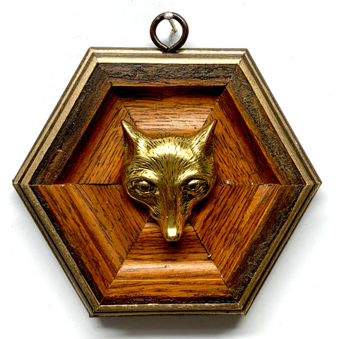 Wooden Frame with Fox (4.75
