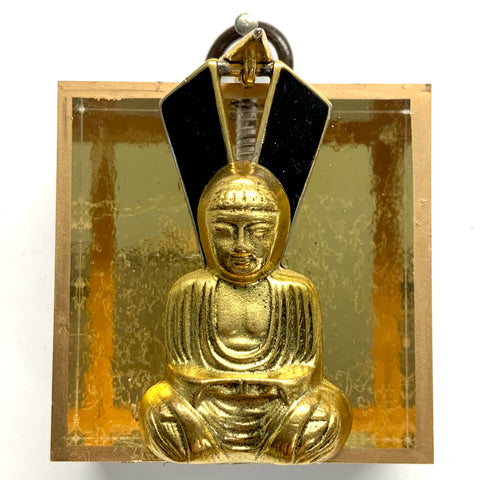 Acrylic Frame with Buddha on Mylar / Slight Imperfections (2