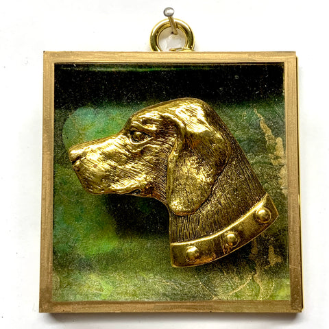 Acrylic Frame with Stately Dog / Slight Imperfections (3