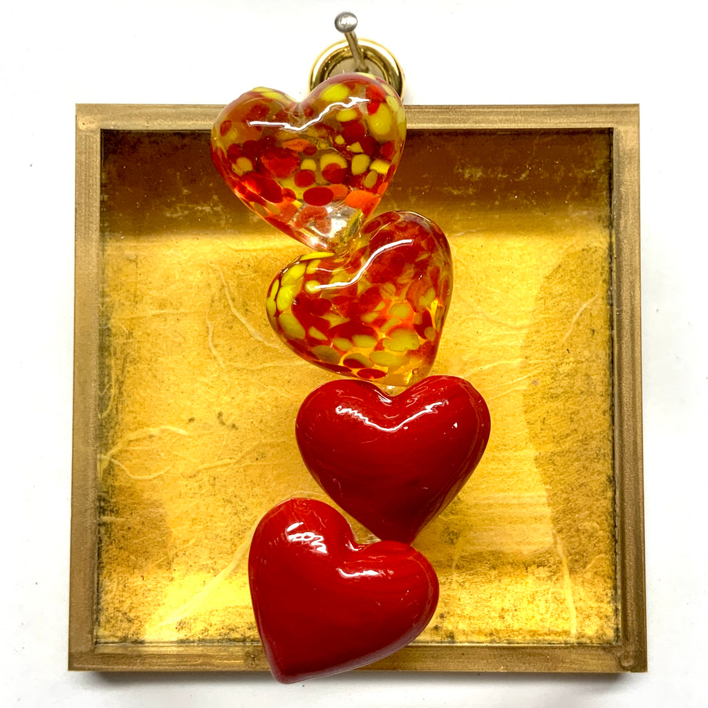 Acrylic Frame with Hearts / Slight Imperfections (3