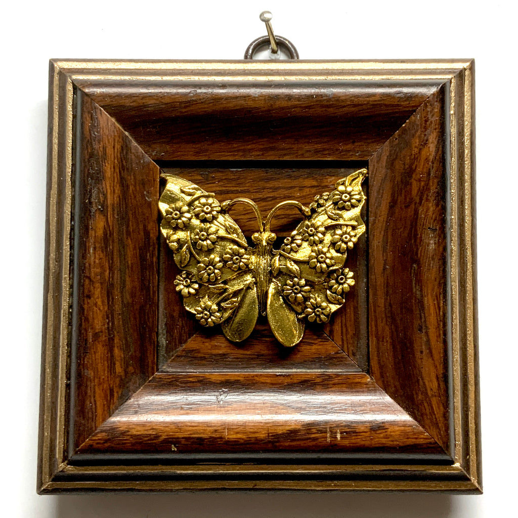 Wooden Frame with Butterfly (4.5
