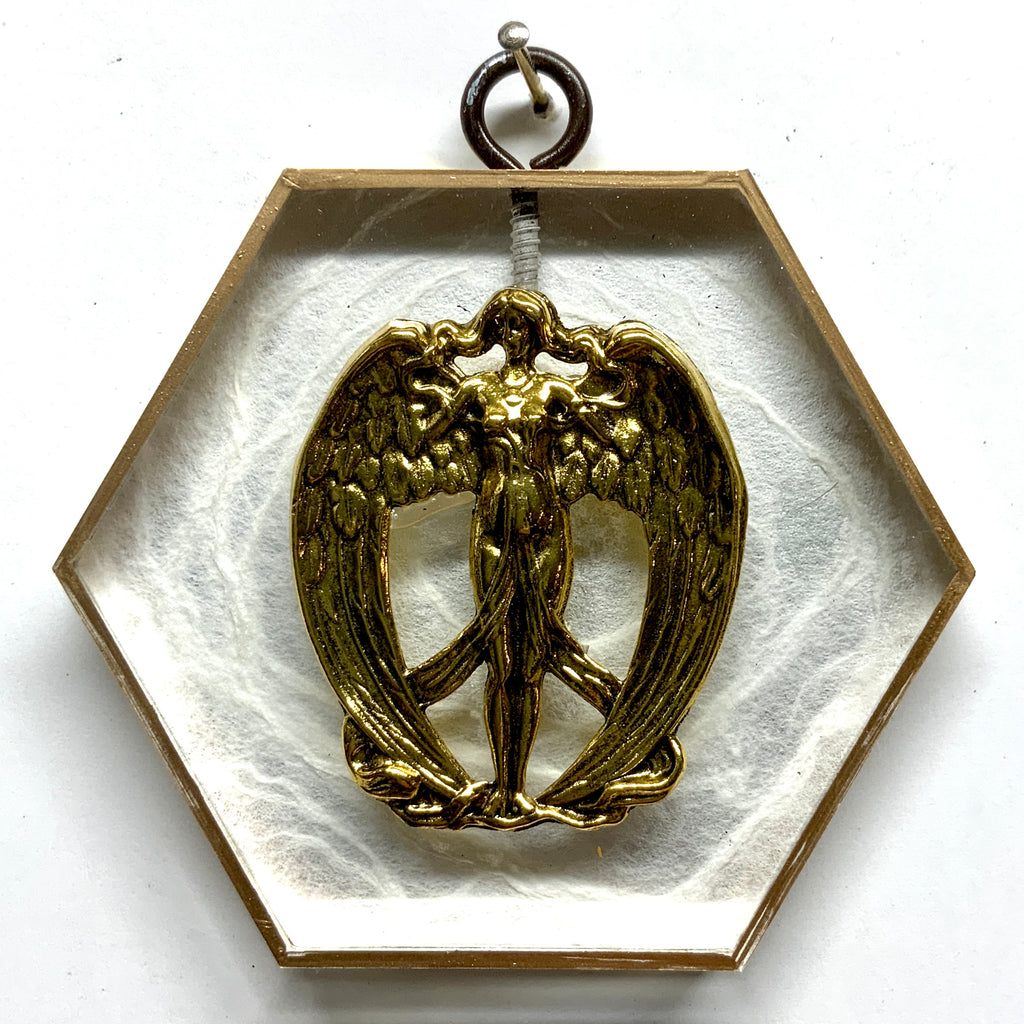 Acrylic Frame with Angel / Slight Imperfections  (4