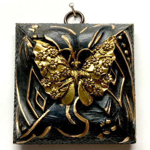 Painted Frame with Butterfly (3.25