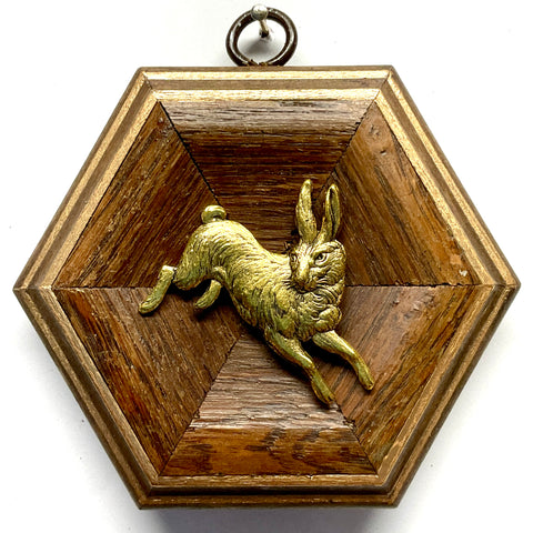 Wooden Frame with Hare (4