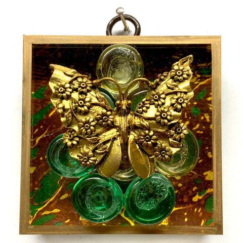 Acrylic Frame with Butterfly / Slight Imperfections (3