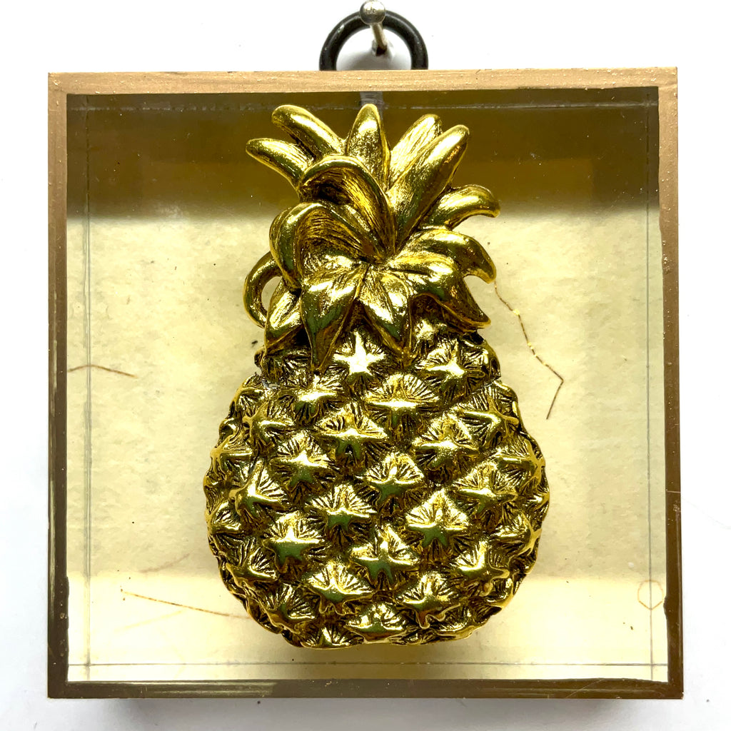 Acrylic Frame with Pineapple / Slight Imperfections (3