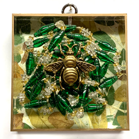 Acrylic Frame with Grande Bee on Necklace / Slight Imperfections (4