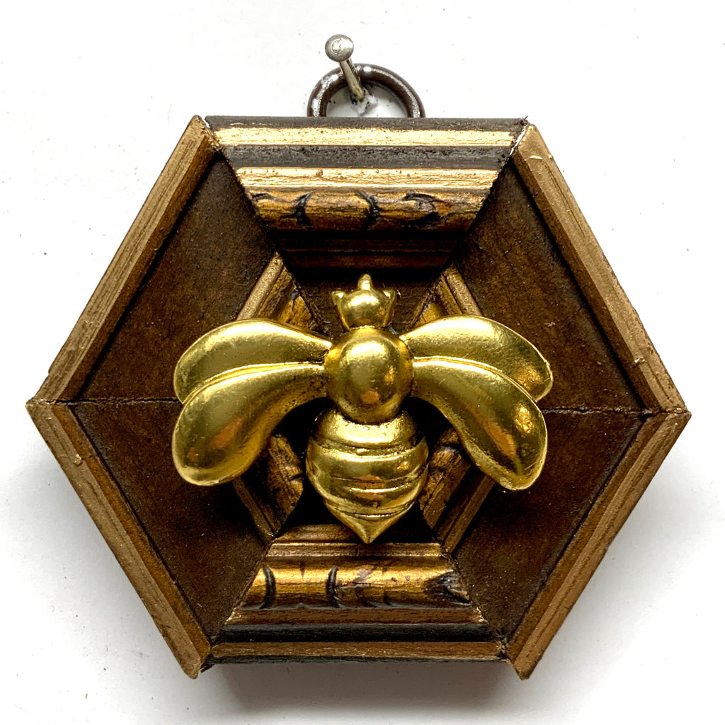 Wooden Frame with Deco Bee (3