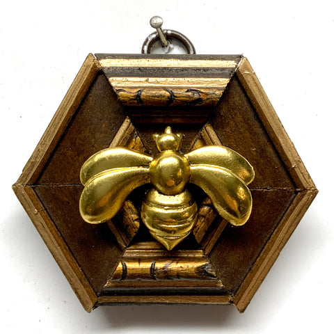 Wooden Frame with Deco Bee (3