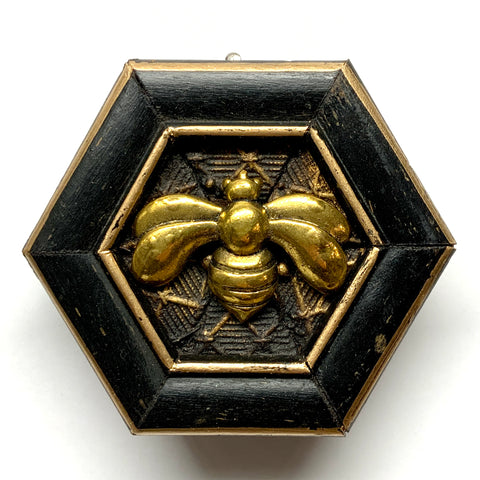 Wooden Frame with Deco Bee (3.5
