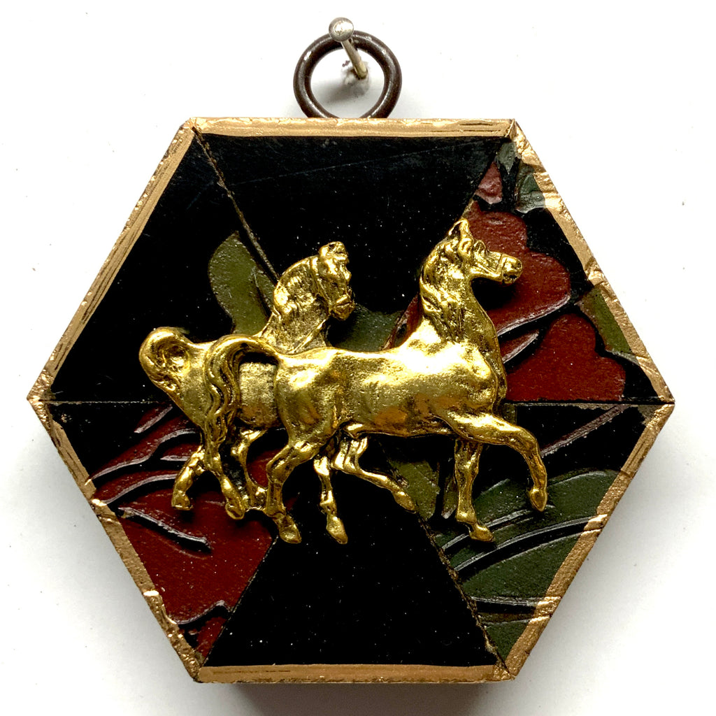 Coromandel Frame with Horses (3.5