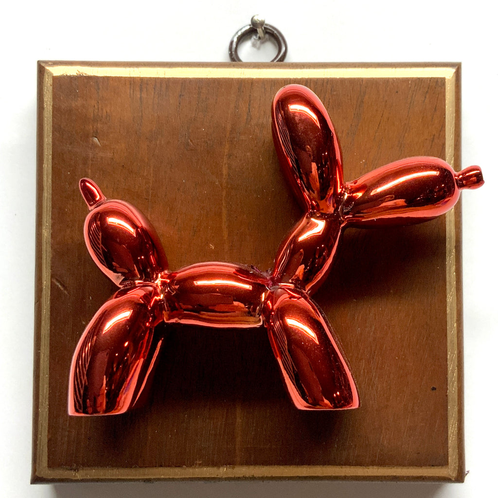 Wooden Frame with Balloon Dog (4