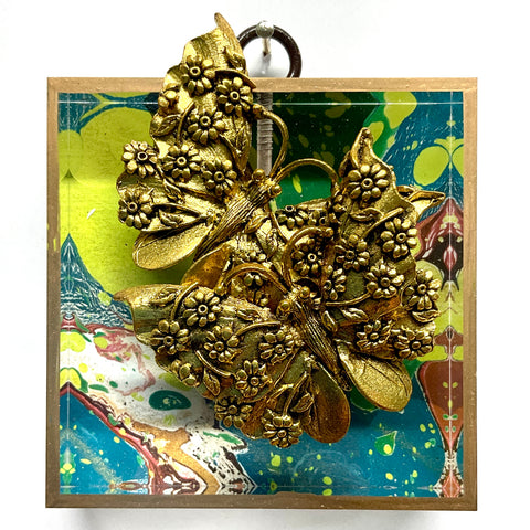 Acrylic Frame with Butterflies / Slight Imperfections (3