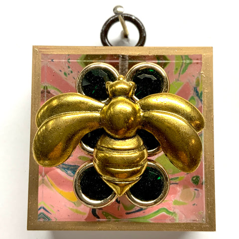 Acrylic Frame with Deco Bee / Slight Imperfections (2