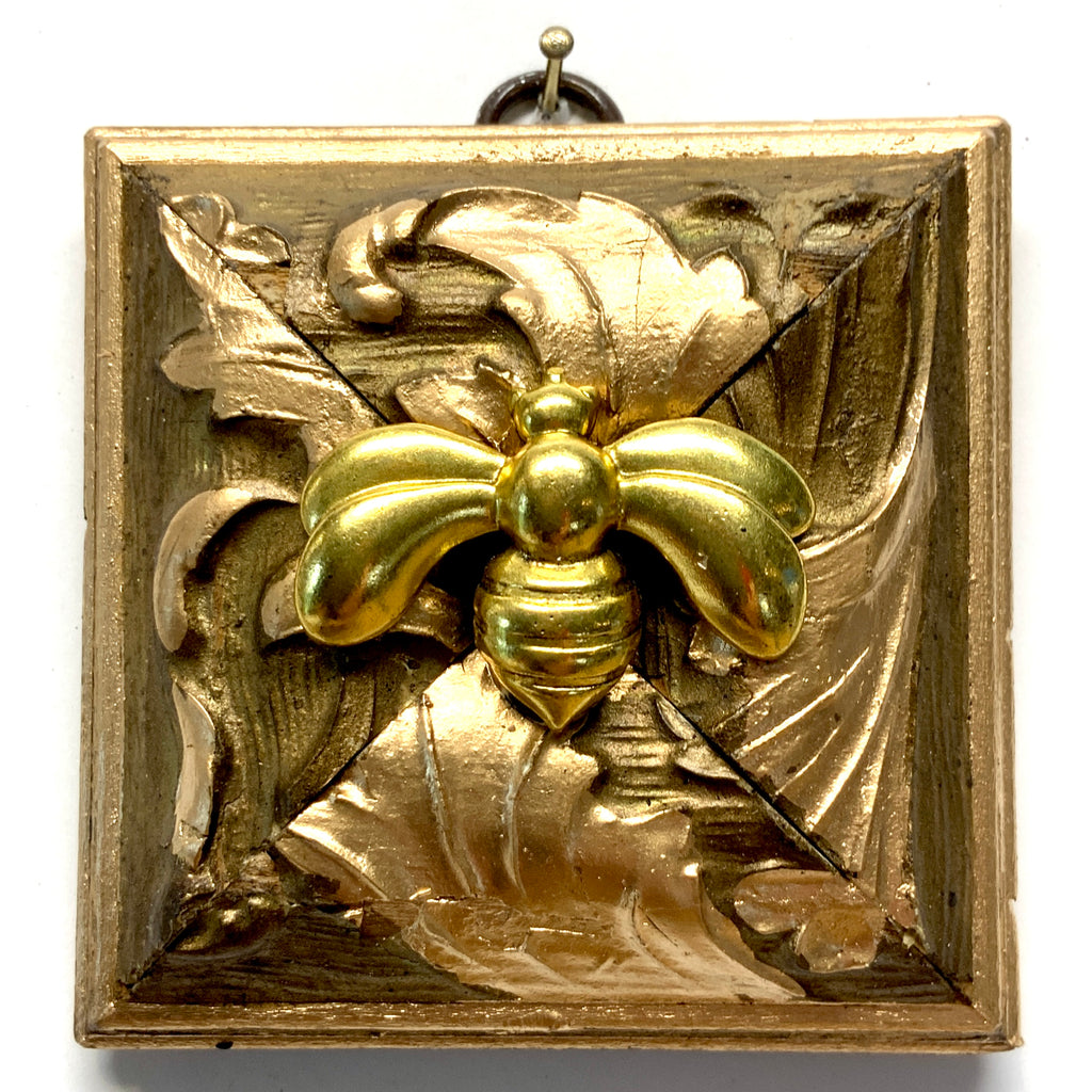 Gilt Frame with Bee (3.5” wide)