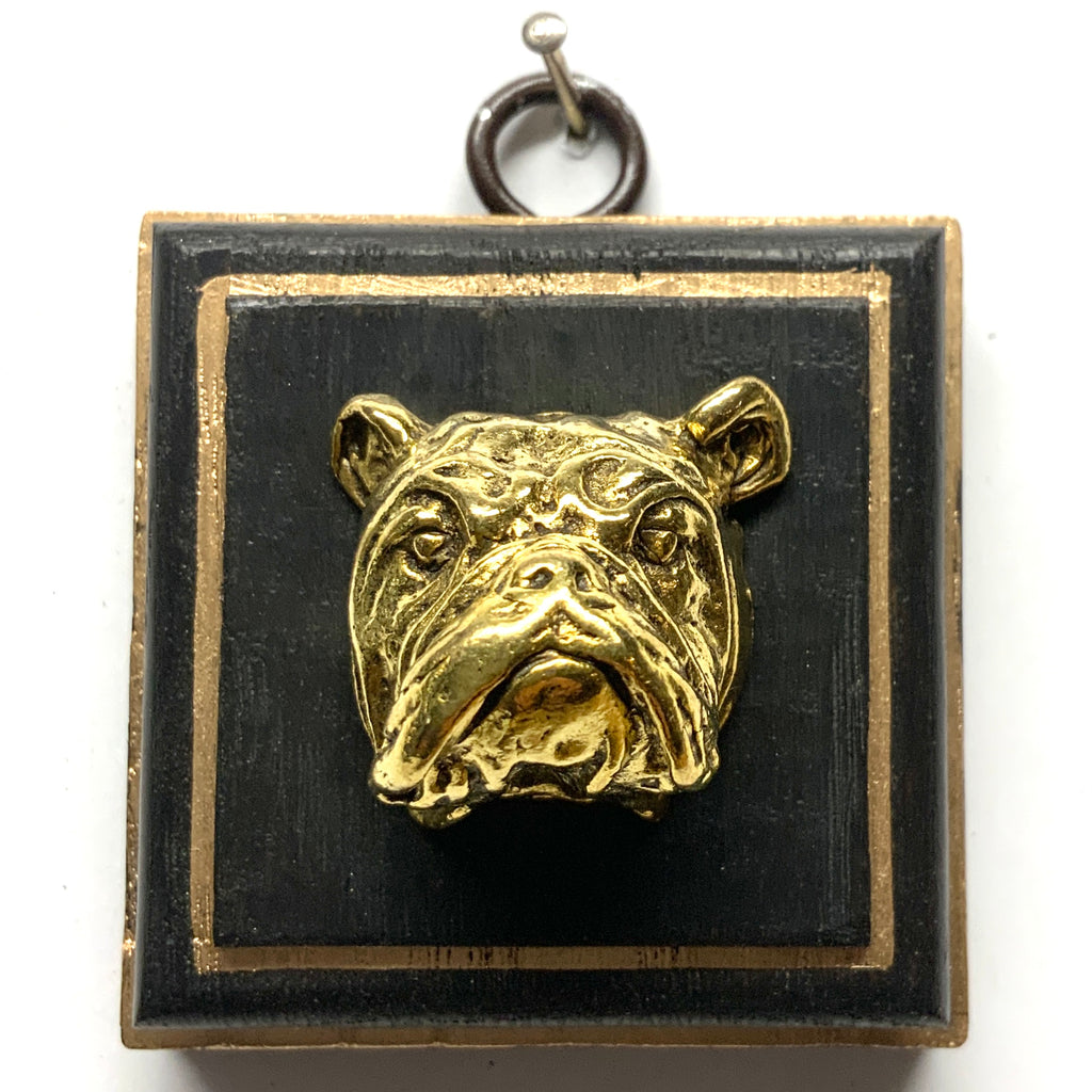 Painted Frame with Bulldog (2.5