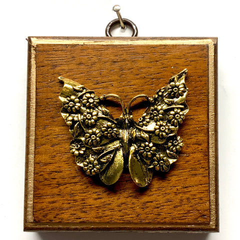 Wooden Frame with Butterfly (3.25