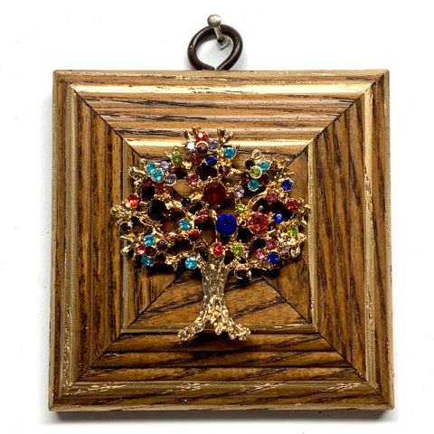 Wooden Frame with Tree of Life (3.25