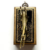 Bourbon Barrel Frame with Praying Mantis on Coromandel (2
