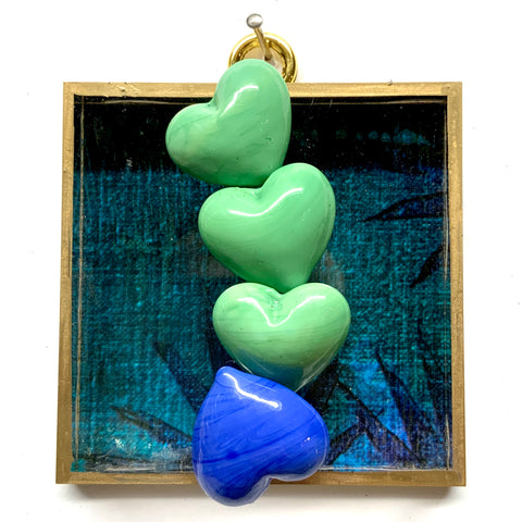 Acrylic Frame with Hearts / Slight Imperfections (3
