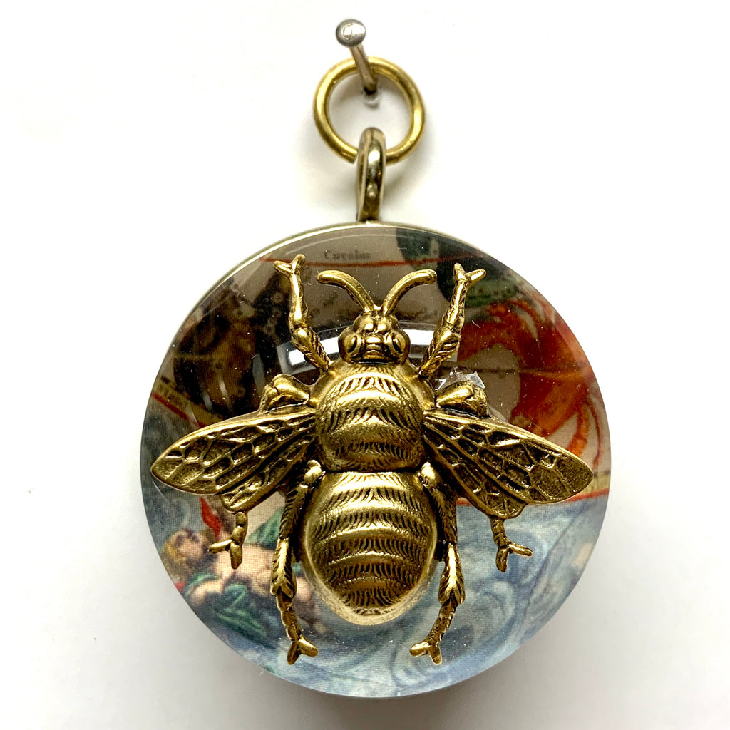Acrylic Dome Frame with Grande Bee / Slight Imperfections (2
