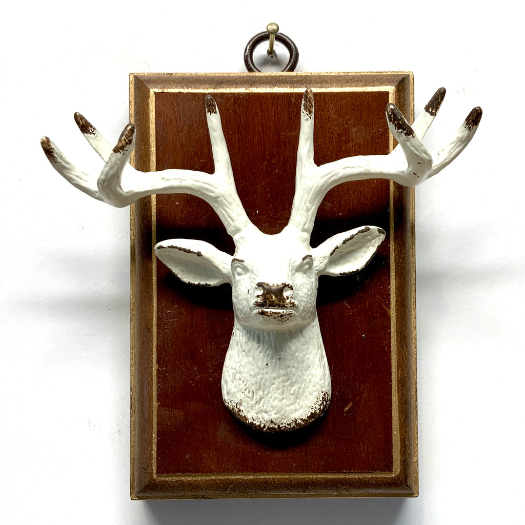 Mahogany Frame with Stag (2.75” wide)