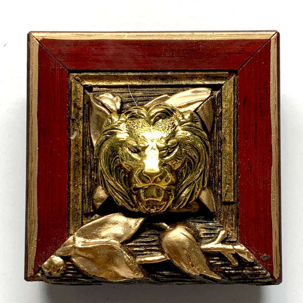 Lacquered Frame with Lion (2.75” wide)