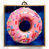 Acrylic Frame with Donut / Slight Imperfections (4” wide)