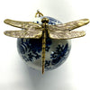 Ceramic Ball with Dragonfly (2.25