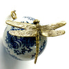 Ceramic Ball with Dragonfly (2.25