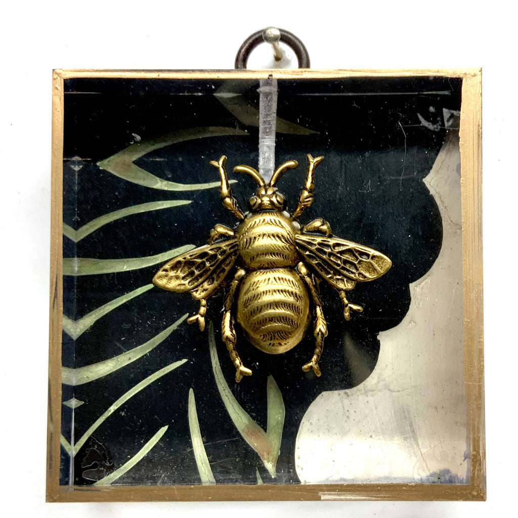 Acrylic Frame with Grande Bee on Coromandel / Slight Imperfections (3