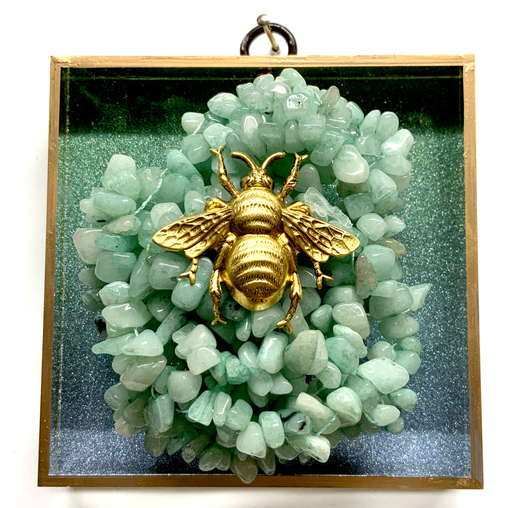 Acrylic Frame with Grande Bee on Necklace / Slight Imperfections (4