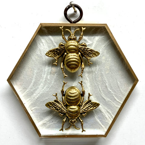 Acrylic Frame with Grande Bees / Slight Imperfections (4