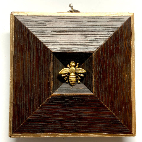 Wooden Frame with Napoleonic Bee (4