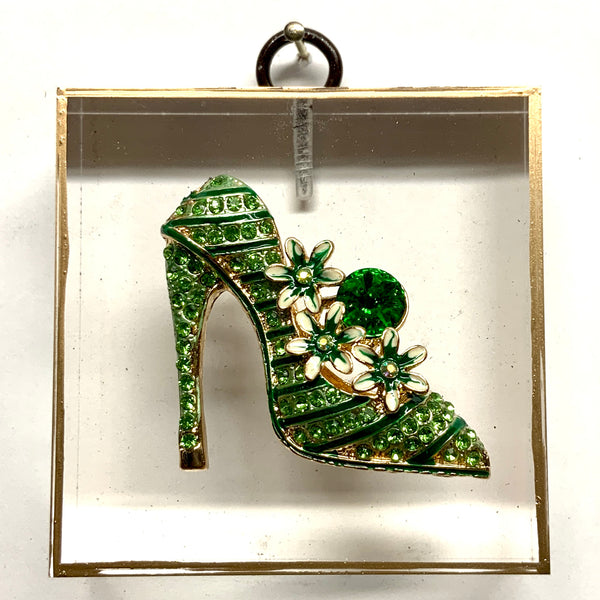 Lucite Acrylic Frame with Stiletto / Slight Imperfections (2.75” wide ...