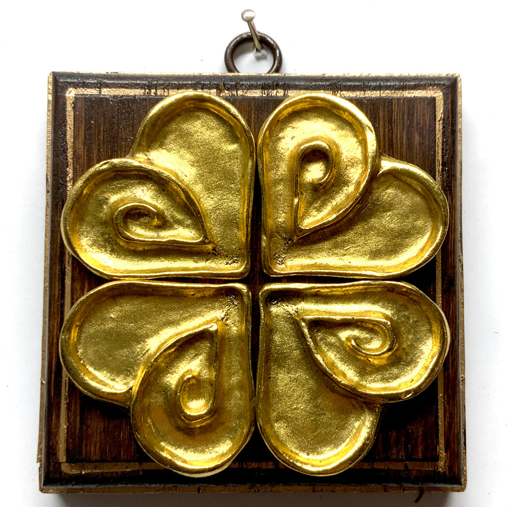 Wooden Frame with Hearts (4
