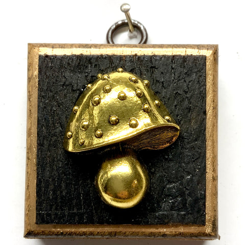 Bourbon Barrel Frame with Mushroom (2.5