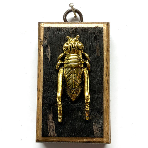 Bourbon Barrel Frame with Grasshopper (2