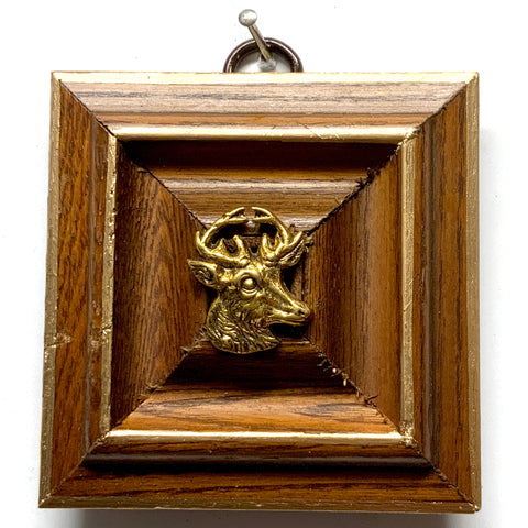 Wooden Frame with Stag (3